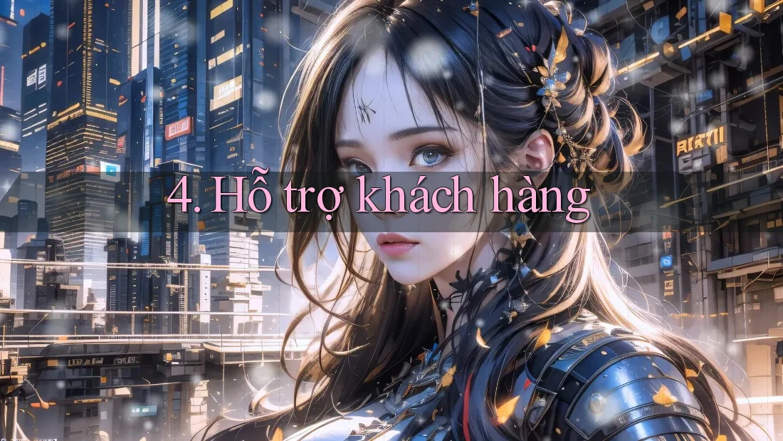 4. Hỗ trợ khách hàng