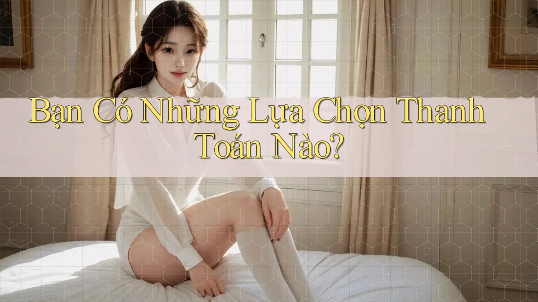 Bạn Có Những Lựa Chọn Thanh Toán Nào?