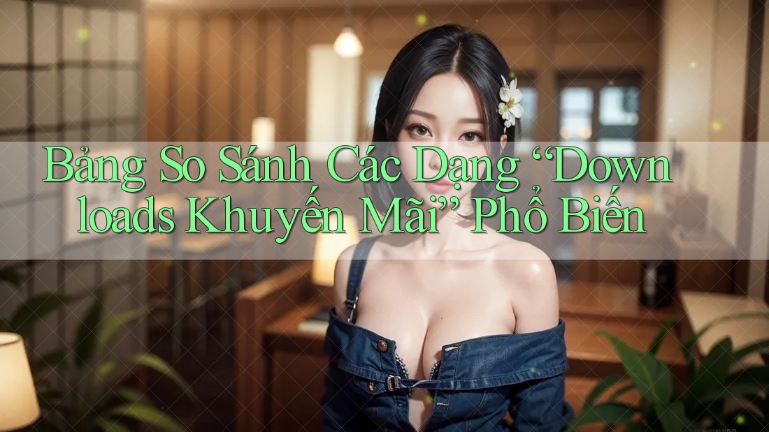 Bảng So Sánh Các Dạng “Downloads Khuyến Mãi” Phổ Biến