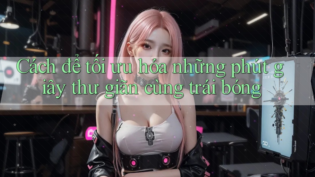 Cách để tối ưu hóa những phút giây thư giãn cùng trái bóng