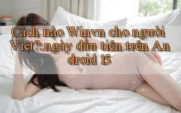 Cách nào Winvn cho người Việt ngày đầu tiên trên Android 15