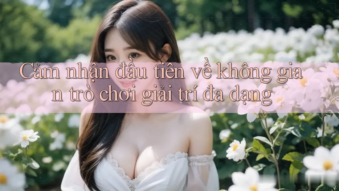 Cảm nhận đầu tiên về không gian trò chơi giải trí đa dạng