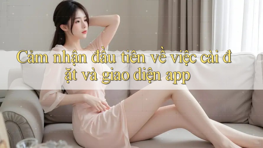 Cảm nhận đầu tiên về việc cài đặt và giao diện app