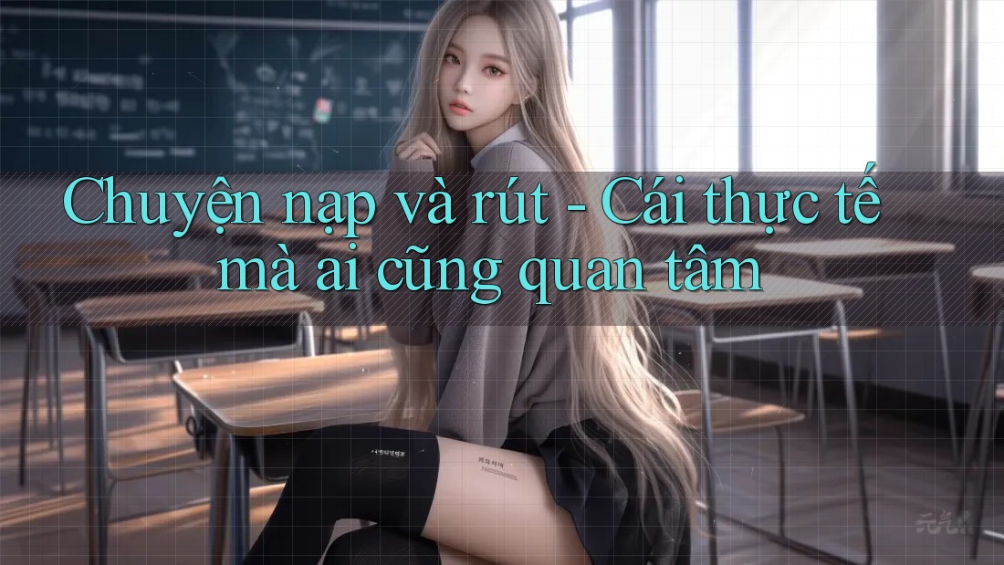Chuyện nạp và rút - Cái thực tế mà ai cũng quan tâm Chuyện nạp và rút - Cái thực tế mà ai cũng quan tâm
