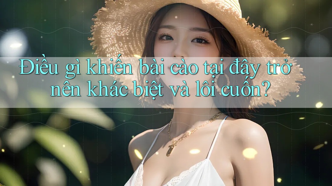 Điều gì khiến bài cào tại đây trở nên khác biệt và lôi cuốn?
