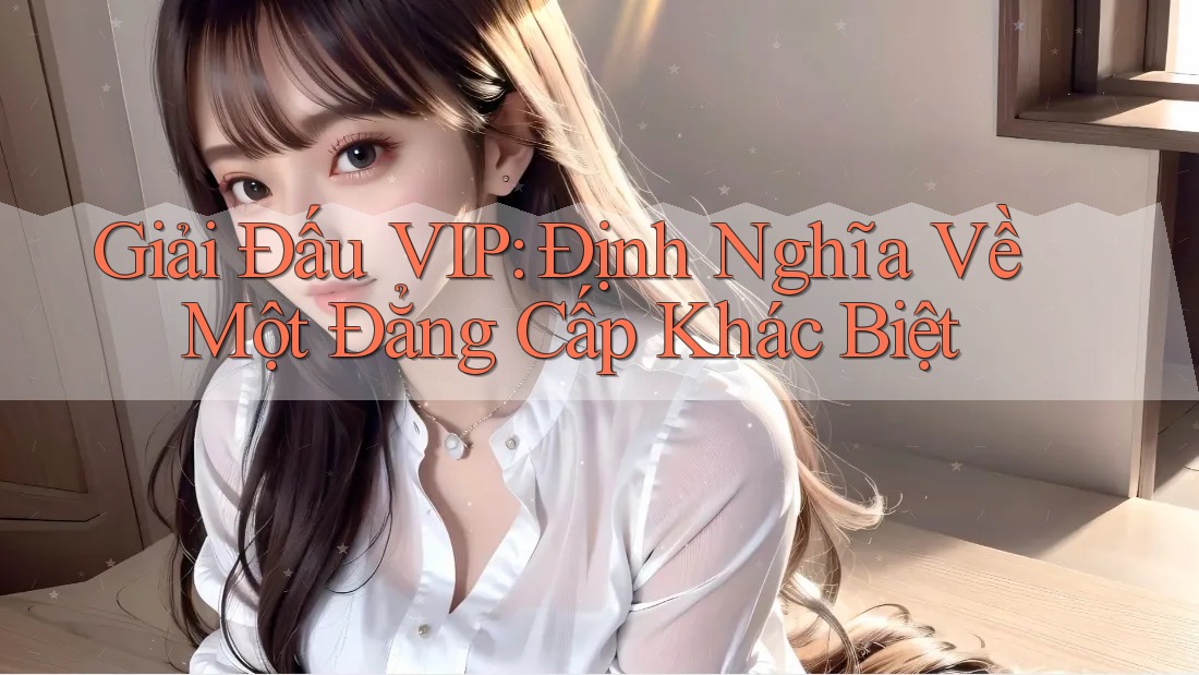 Giải Đấu VIP: Định Nghĩa Về Một Đẳng Cấp Khác Biệt