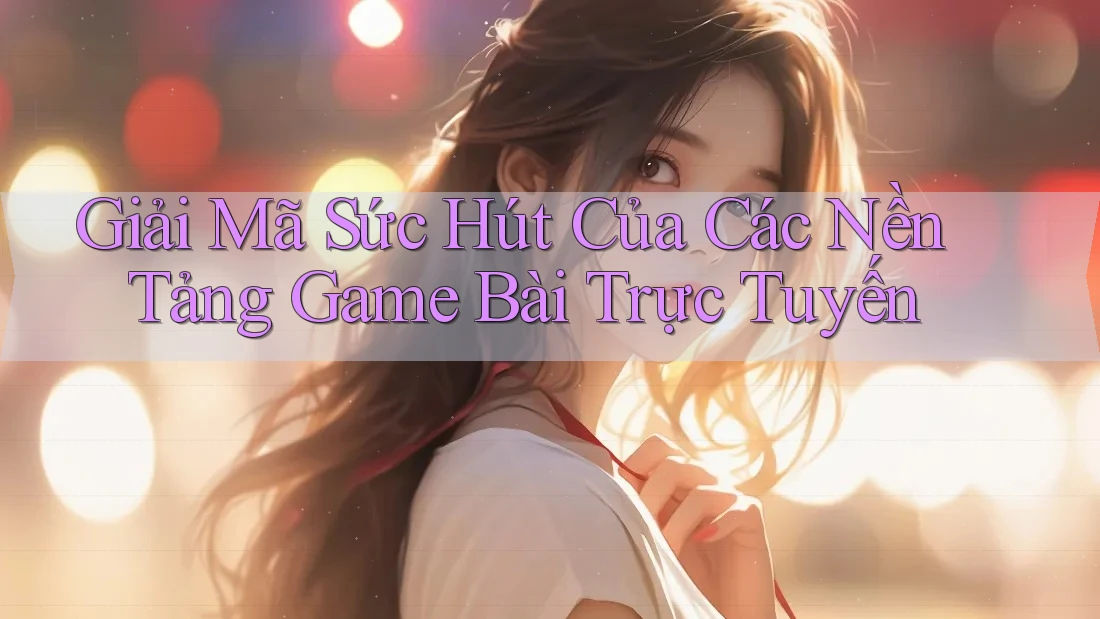 Giải Mã Sức Hút Của Các Nền Tảng Game Bài Trực Tuyến Giải Mã Sức Hút Của Các Nền Tảng Game Bài Trực Tuyến