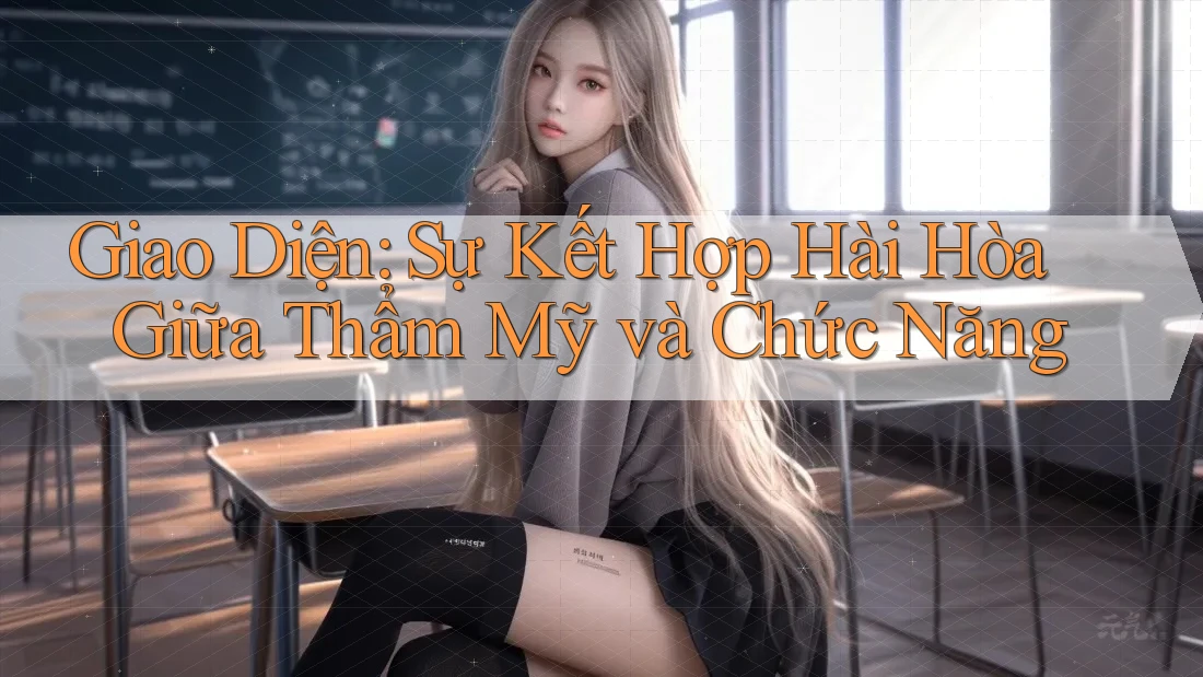 Giao Diện: Sự Kết Hợp Hài Hòa Giữa Thẩm Mỹ và Chức Năng