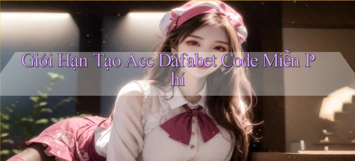 giới hạn tạo acc dafabet code miễn phí