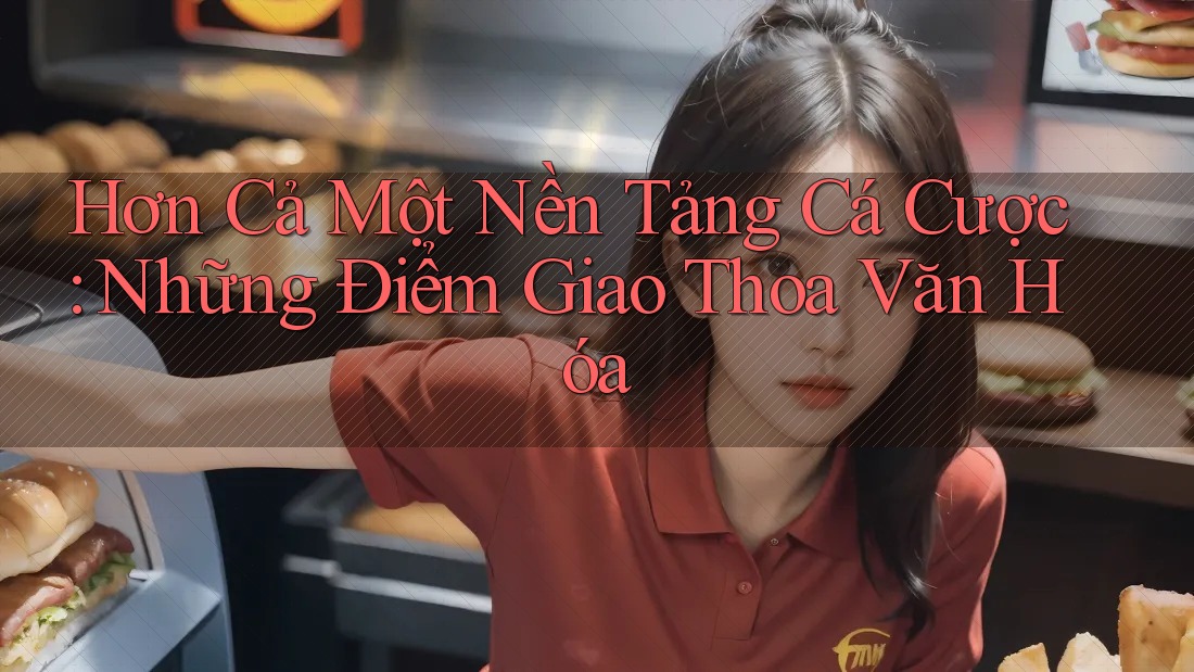 Hơn Cả Một Nền Tảng Cá Cược: Những Điểm Giao Thoa Văn Hóa Hơn Cả Một Nền Tảng Cá Cược: Những Điểm Giao Thoa Văn Hóa