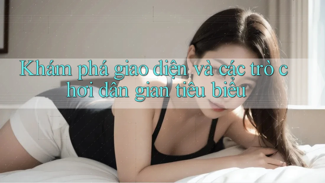 Khám phá giao diện và các trò chơi dân gian tiêu biểu
