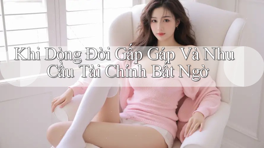 Khi Dòng Đời Gấp Gáp Và Nhu Cầu Tài Chính Bất Ngờ