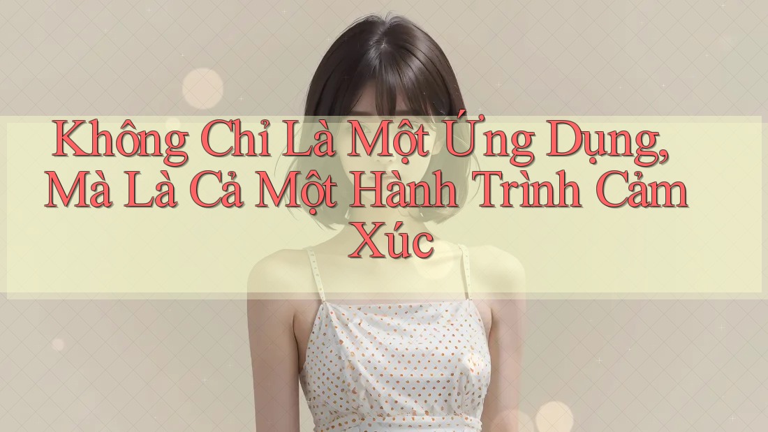 Không Chỉ Là Một Ứng Dụng, Mà Là Cả Một Hành Trình Cảm Xúc