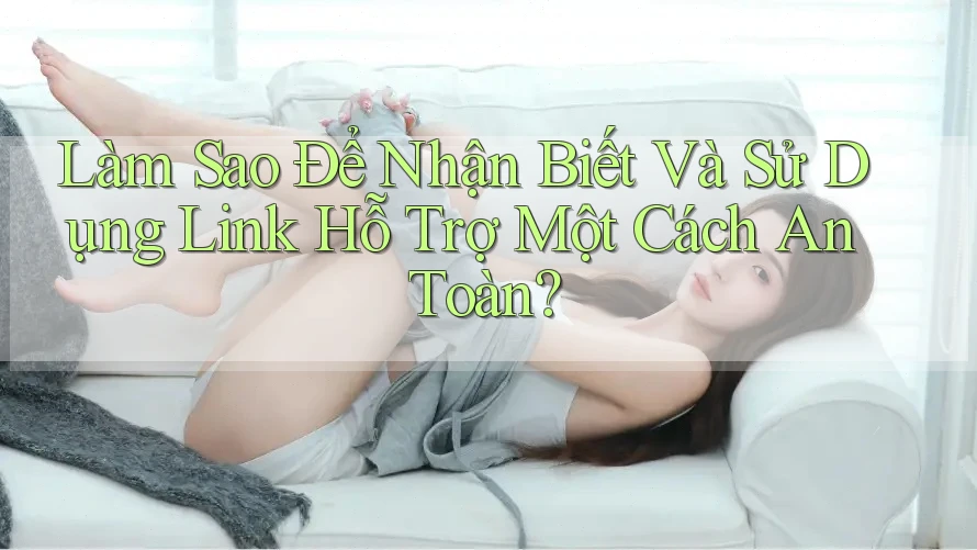 Làm Sao Để Nhận Biết Và Sử Dụng Link Hỗ Trợ Một Cách An Toàn?