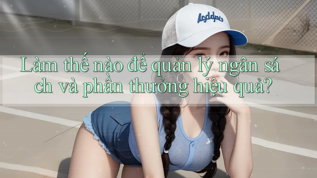 Làm thế nào để quản lý ngân sách và phần thưởng hiệu quả? Làm thế nào để quản lý ngân sách và phần thưởng hiệu quả?