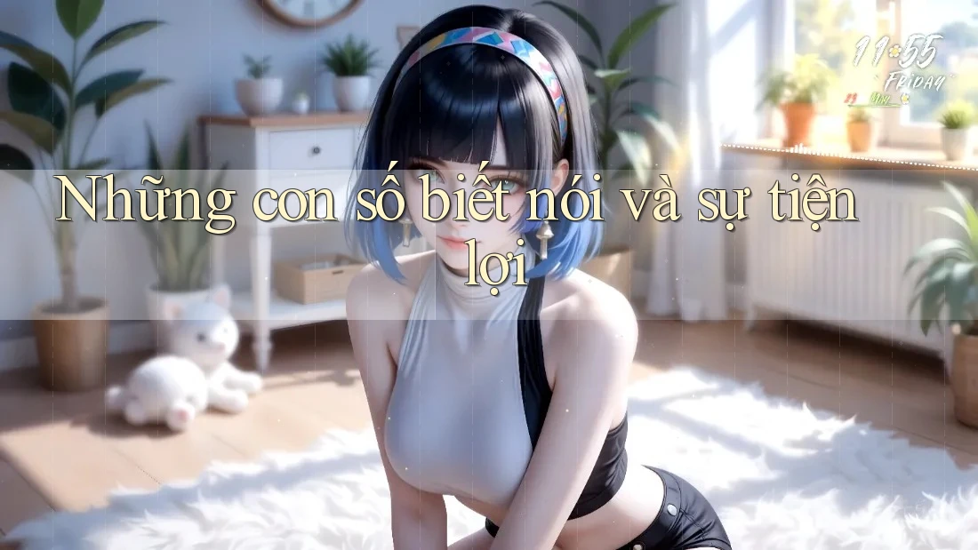 Những con số biết nói và sự tiện lợi