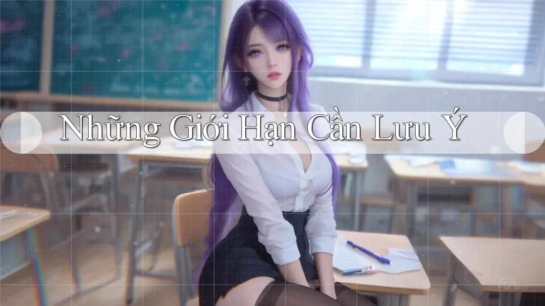 Những giới hạn cần lưu ý