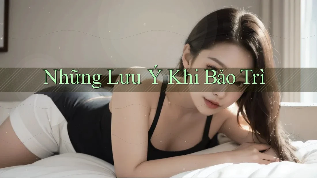 Những Lưu Ý Khi Bảo Trì Những Lưu Ý Khi Bảo Trì