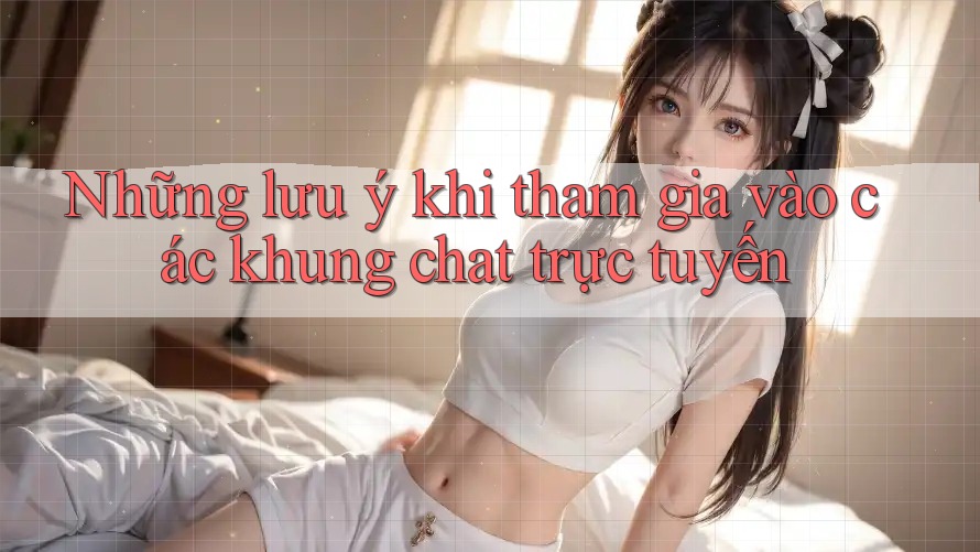 Những lưu ý khi tham gia vào các khung chat trực tuyến