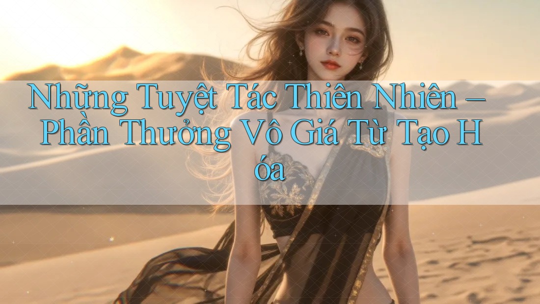Những Tuyệt Tác Thiên Nhiên – Phần Thưởng Vô Giá Từ Tạo Hóa