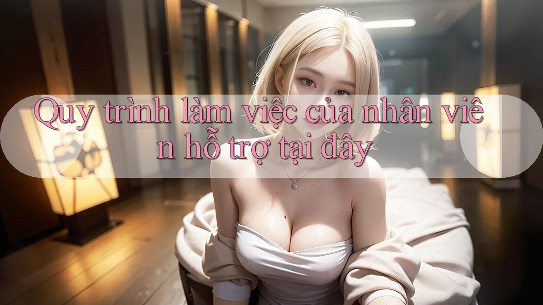 Quy trình làm việc của nhân viên hỗ trợ tại đây