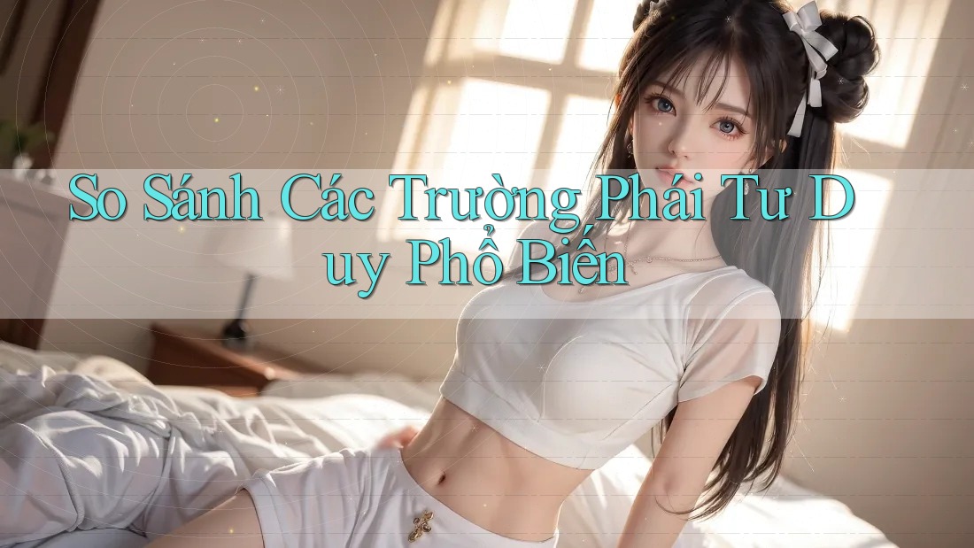 So Sánh Các Trường Phái Tư Duy Phổ Biến