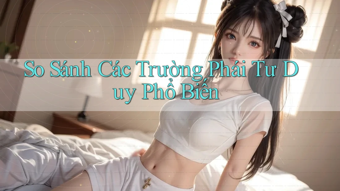 So Sánh Các Trường Phái Tư Duy Phổ Biến