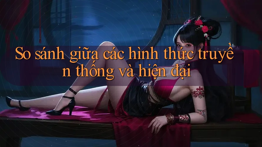 So sánh giữa các hình thức truyền thống và hiện đại So sánh giữa các hình thức truyền thống và hiện đại