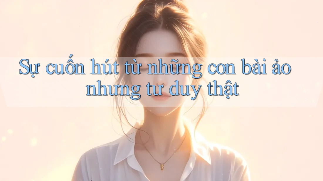 Sự cuốn hút từ những con bài ảo nhưng tư duy thật