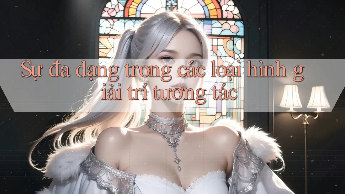 Sự đa dạng trong các loại hình giải trí tương tác