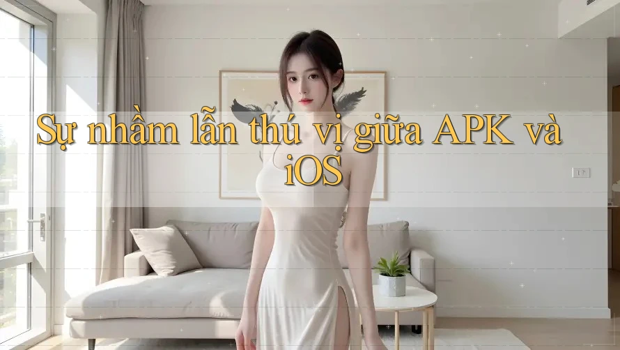 Sự nhầm lẫn thú vị giữa APK và iOS