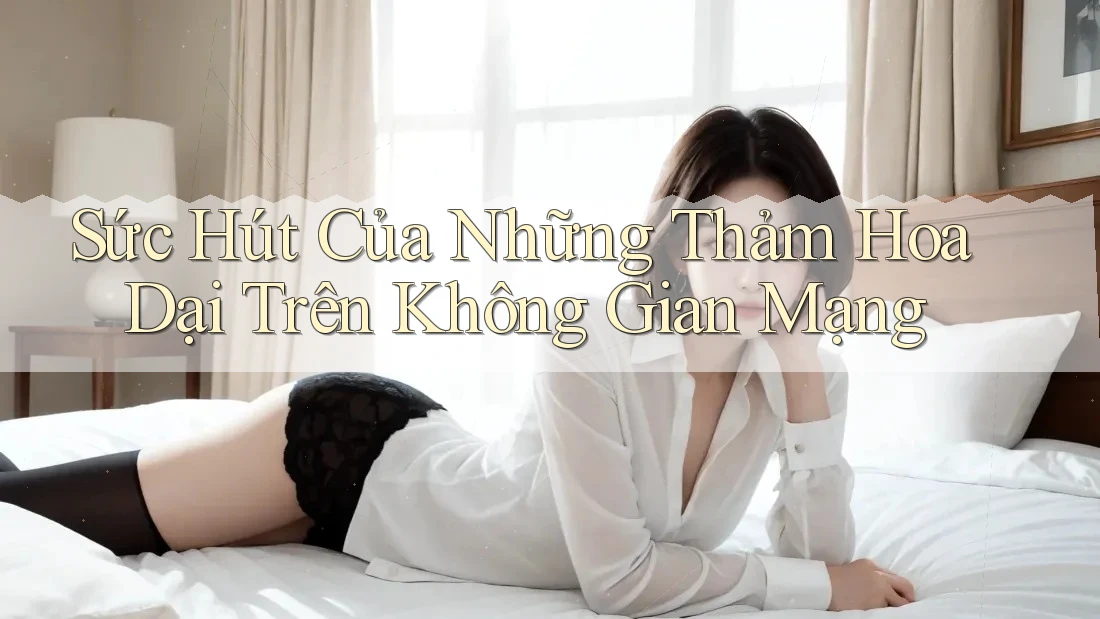 Sức Hút Của Những Thảm Hoa Dại Trên Không Gian Mạng