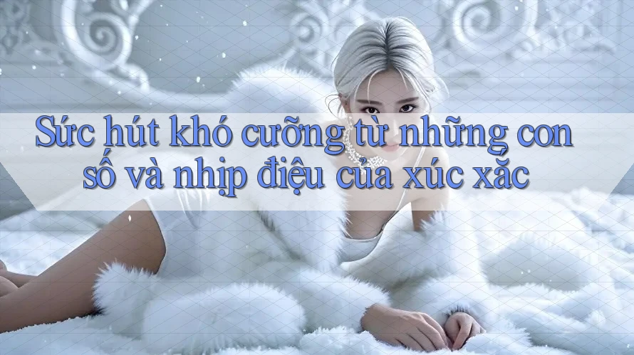 Sức hút khó cưỡng từ những con số và nhịp điệu của xúc xắc