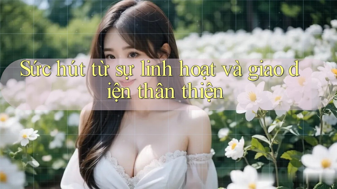 Sức hút từ sự linh hoạt và giao diện thân thiện Sức hút từ sự linh hoạt và giao diện thân thiện