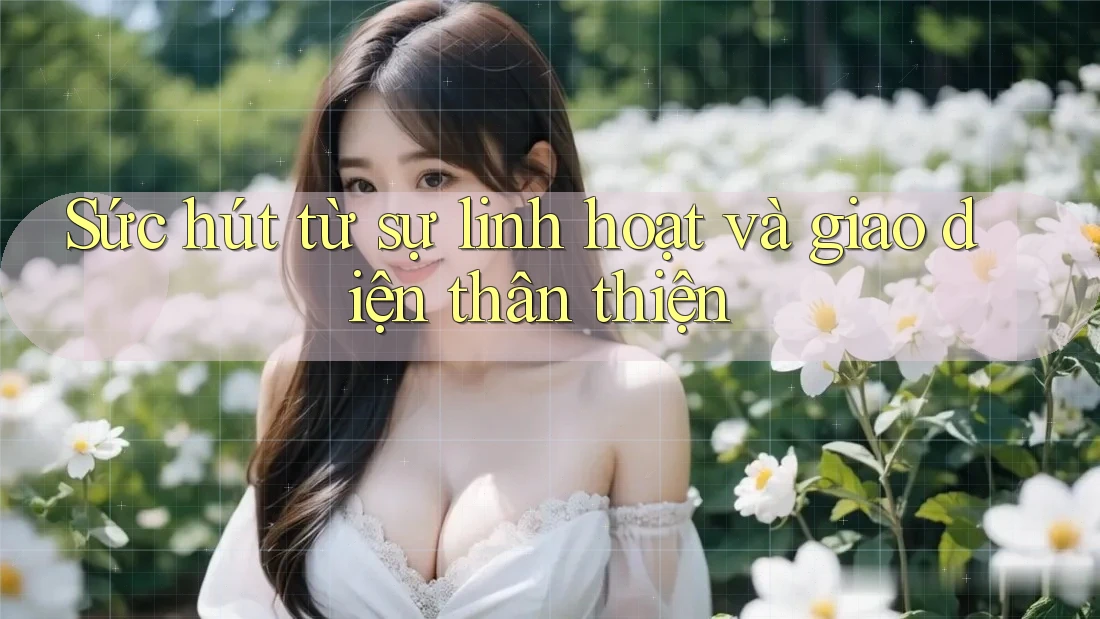 Sức hút từ sự linh hoạt và giao diện thân thiện Sức hút từ sự linh hoạt và giao diện thân thiện