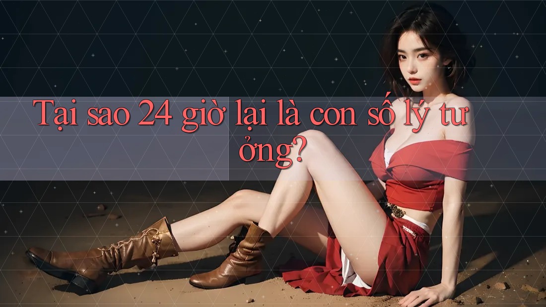Tại sao 24 giờ lại là con số lý tưởng? Tại sao 24 giờ lại là con số lý tưởng?