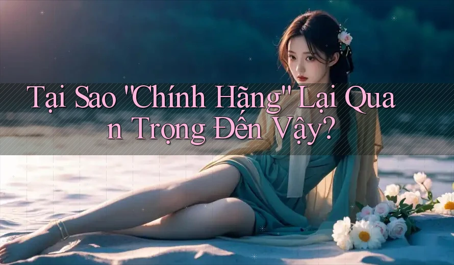 Tại Sao “Chính Hãng” Lại Quan Trọng Đến Vậy?