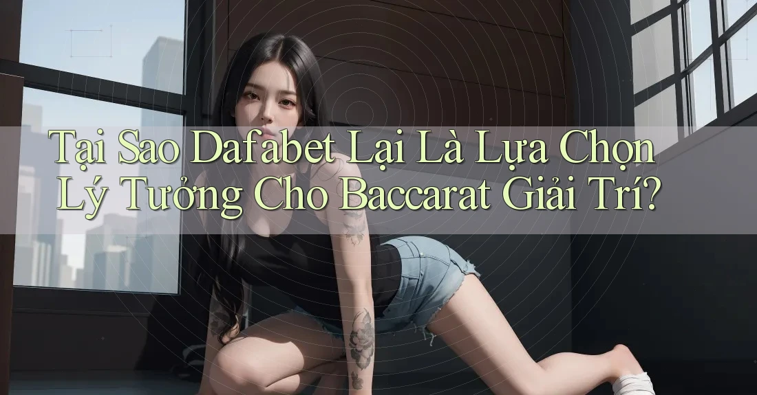 Tại Sao Dafabet Lại Là Lựa Chọn Lý Tưởng Cho Baccarat Giải Trí?