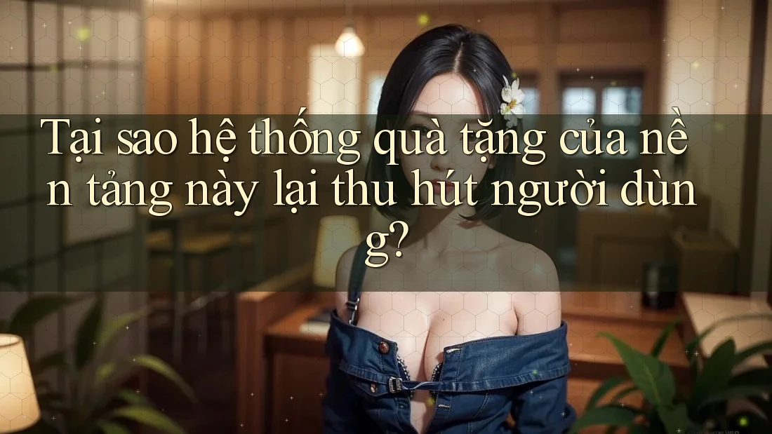 Tại sao hệ thống quà tặng của nền tảng này lại thu hút người dùng?