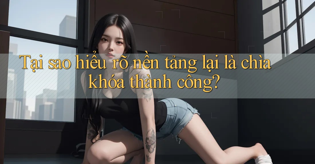 Tại sao hiểu rõ nền tảng lại là chìa khóa thành công? Tại sao hiểu rõ nền tảng lại là chìa khóa thành công?