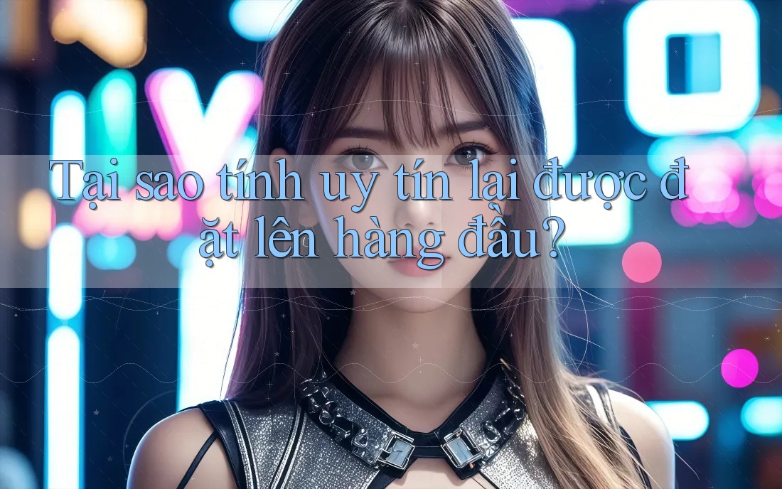 Tại sao tính uy tín lại được đặt lên hàng đầu?