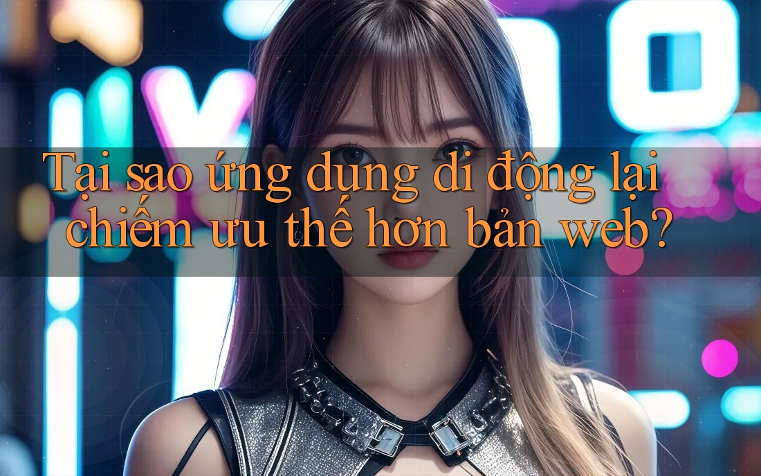 Tại sao ứng dụng di động lại chiếm ưu thế hơn bản web?