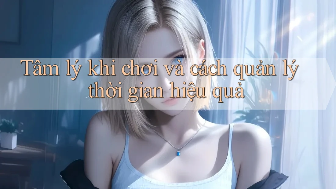 Tâm lý khi chơi và cách quản lý thời gian hiệu quả