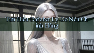 tìm hiểu dafabet lý do nên chính hãng