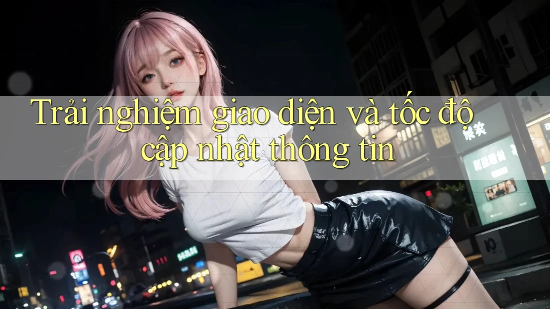 Trải nghiệm giao diện và tốc độ cập nhật thông tin