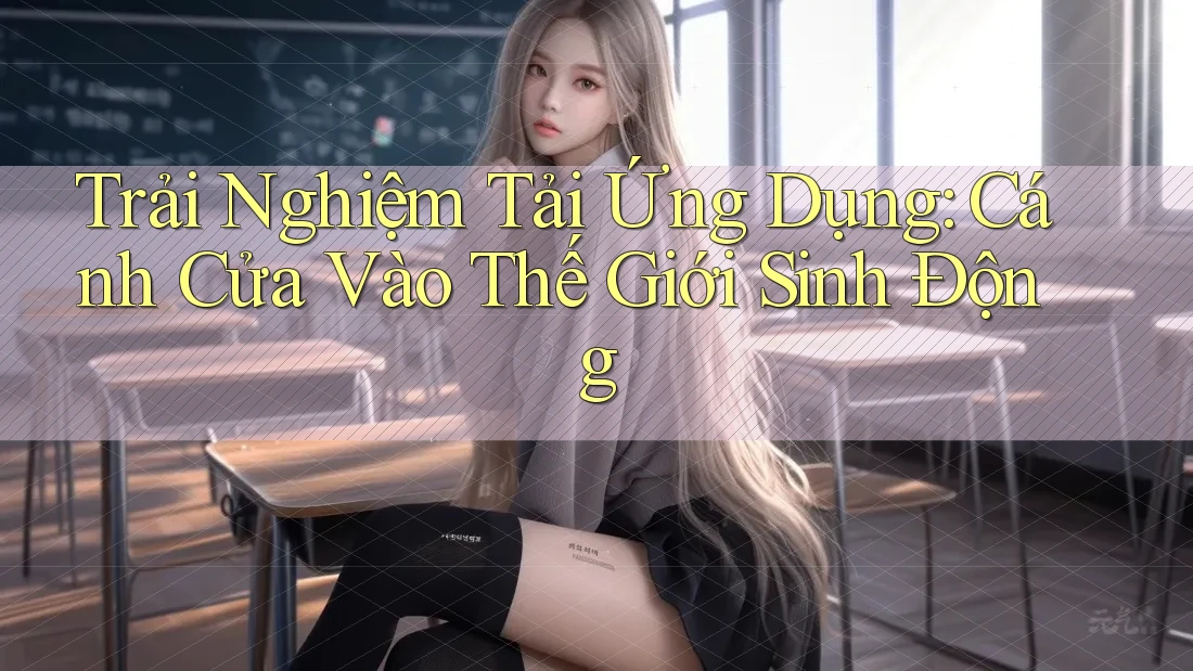 Trải Nghiệm Tải Ứng Dụng: Cánh Cửa Vào Thế Giới Sinh Động Trải Nghiệm Tải Ứng Dụng: Cánh Cửa Vào Thế Giới Sinh Động