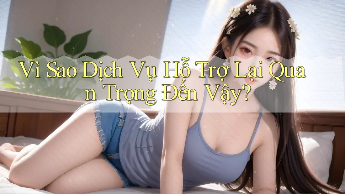 Vì Sao Dịch Vụ Hỗ Trợ Lại Quan Trọng Đến Vậy?