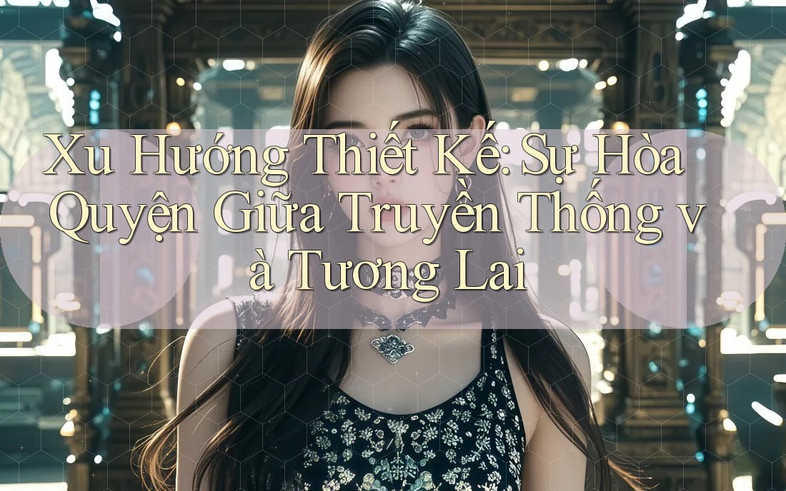 Xu Hướng Thiết Kế: Sự Hòa Quyện Giữa Truyền Thống và Tương Lai